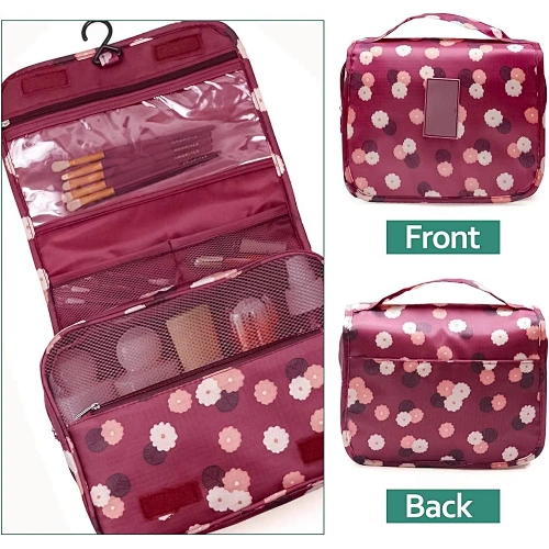 ladies hanging toiletry bag